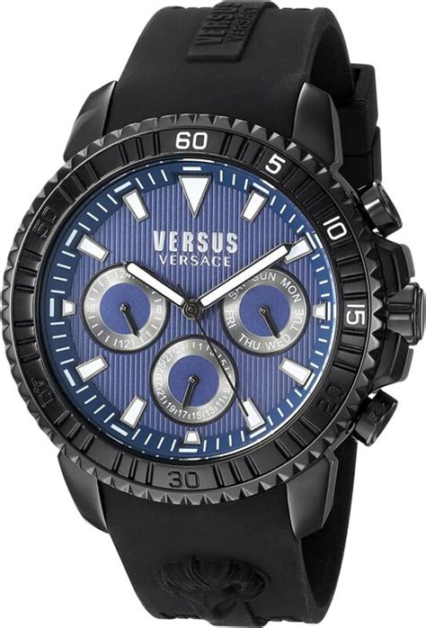 versus versace aberdeen czarny|Versus Versace Men's Aberdeen Extension 45mm Quartz Watch.